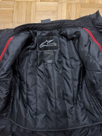 Motorradjacke Alpinestars Stella Gunner WP S Schwarz/ Pink