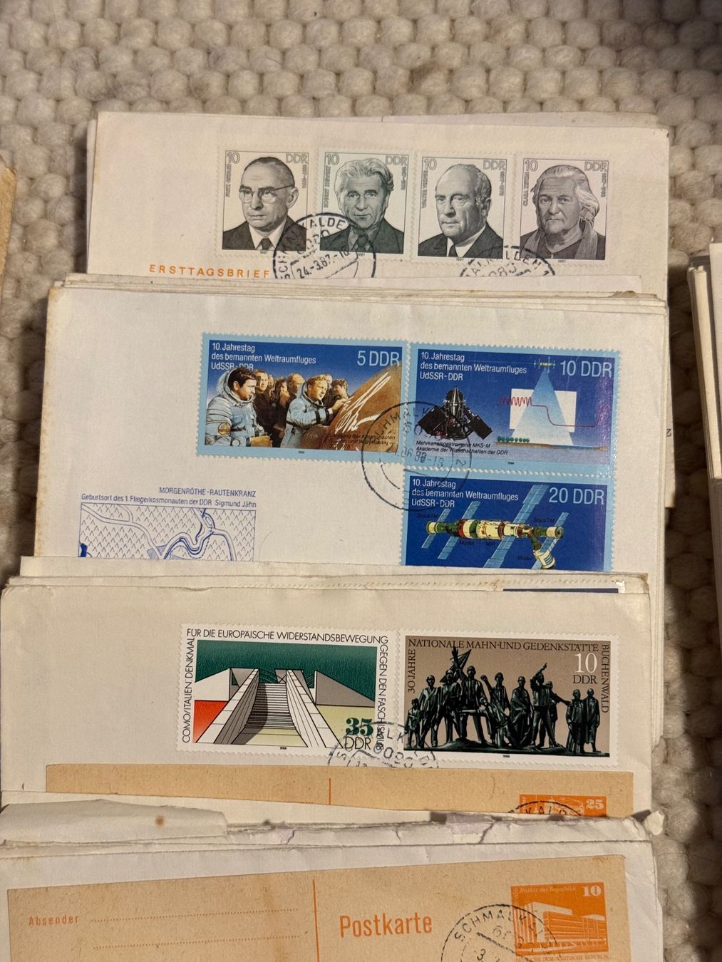 Alle Briefmarken: DDR – Grosse Sammlung Ersttagsbriefe und Postbelege – Gebraucht aus Zug von Mar_Zug 4