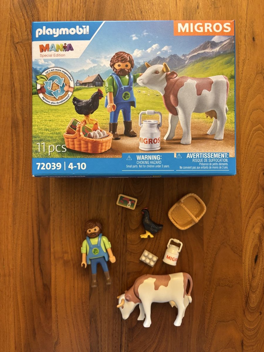 Playmobil Giocattoli: 5 Playmobil-Set Migros – Usato da Horw venduto da bar_5nkm 5