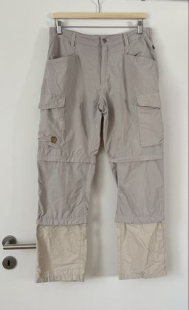 Fjällräven Wanderhose Zip-Off beige Gr. 40 