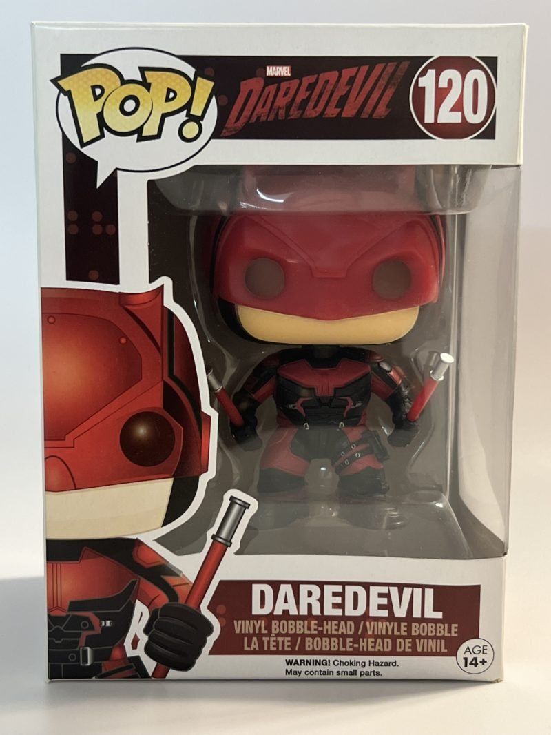 Funko Statuette: Funko POP! Marvel Daredevil - Daredevil Red Suit – Nuovo e nell'imballaggio originale da Le Mouret venduto da perfectbijou