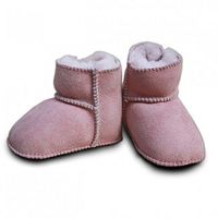 Baby Lammfell Finken - halbhoch rosa Gr. 18
