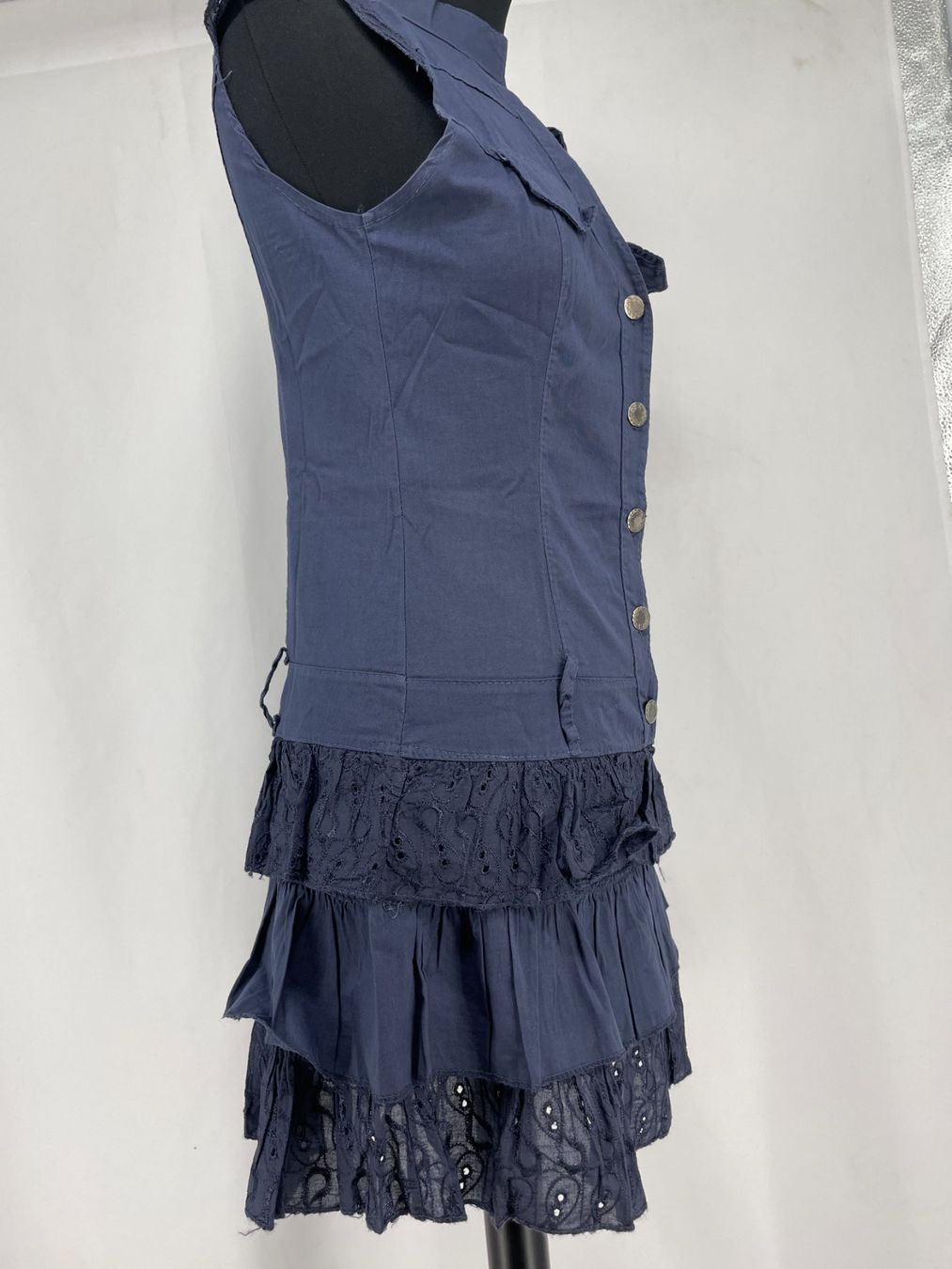 Vestiti: ROBE bleu marine avec volants – Usato da Lausanne venduto da PlusValue_Lausanne 4