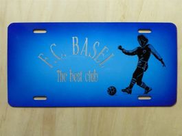 FC Basel Blechschild