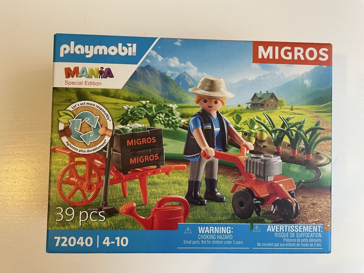 Playmobil Giocattoli: Playmobil Migros Mania  – Nuovo e nell'imballaggio originale da Niederhelfenschwil venduto da jas_sq7y