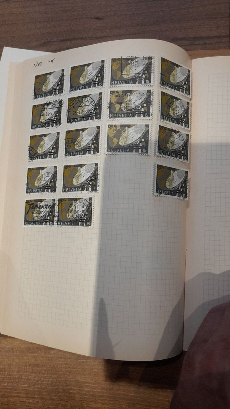 Alle Briefmarken: 1973 – Gebraucht aus Balgach von SIMEON27 3