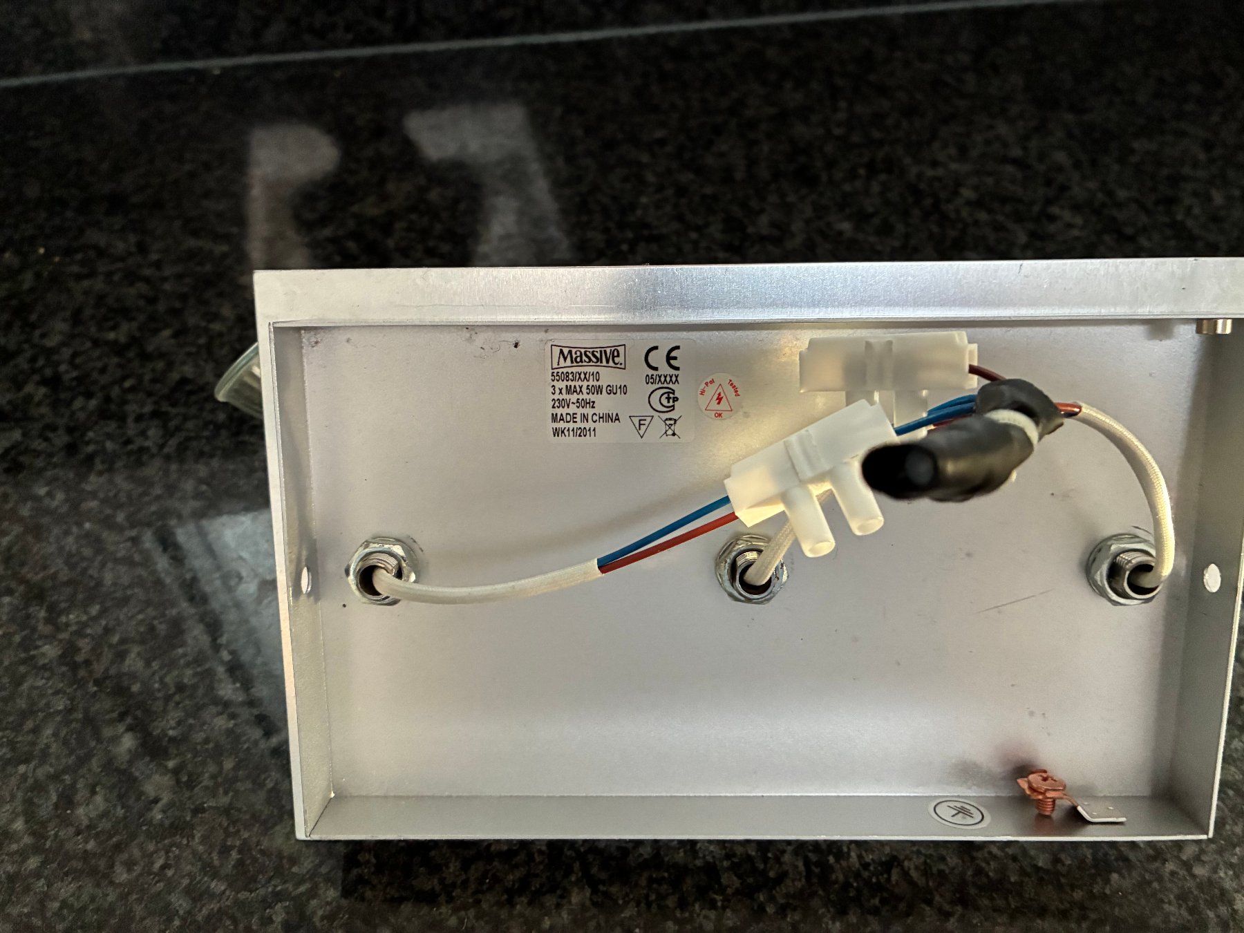 Lampade: Wand/Deckenleuchte Massine 3x GU10 35W – Usato da Männedorf venduto da Schnaeppchen05 1