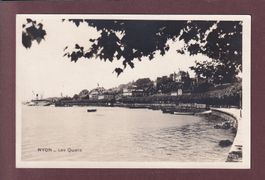 NYON - Quai - Bateau CGN