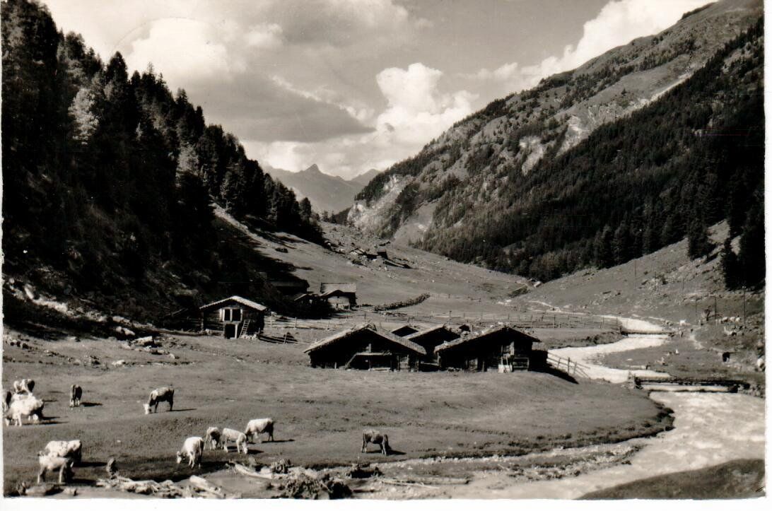 Cartes postales: im Turtmanntal bei Gruben 1953 – D'occasion à Wolhusen par Curver9