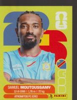 FIFA WORLD CUP 2026 Panini Sticker COD 11 SAMUEL MOUTOUSSAMY