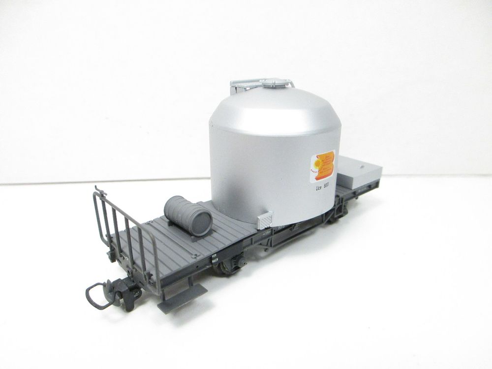 Bemo Modelleisenbahnen: Bemo H0m 2053/2253 RhB Zementtransportwagen Uce 8001 – Gebraucht aus Olten von Heinrich875 6
