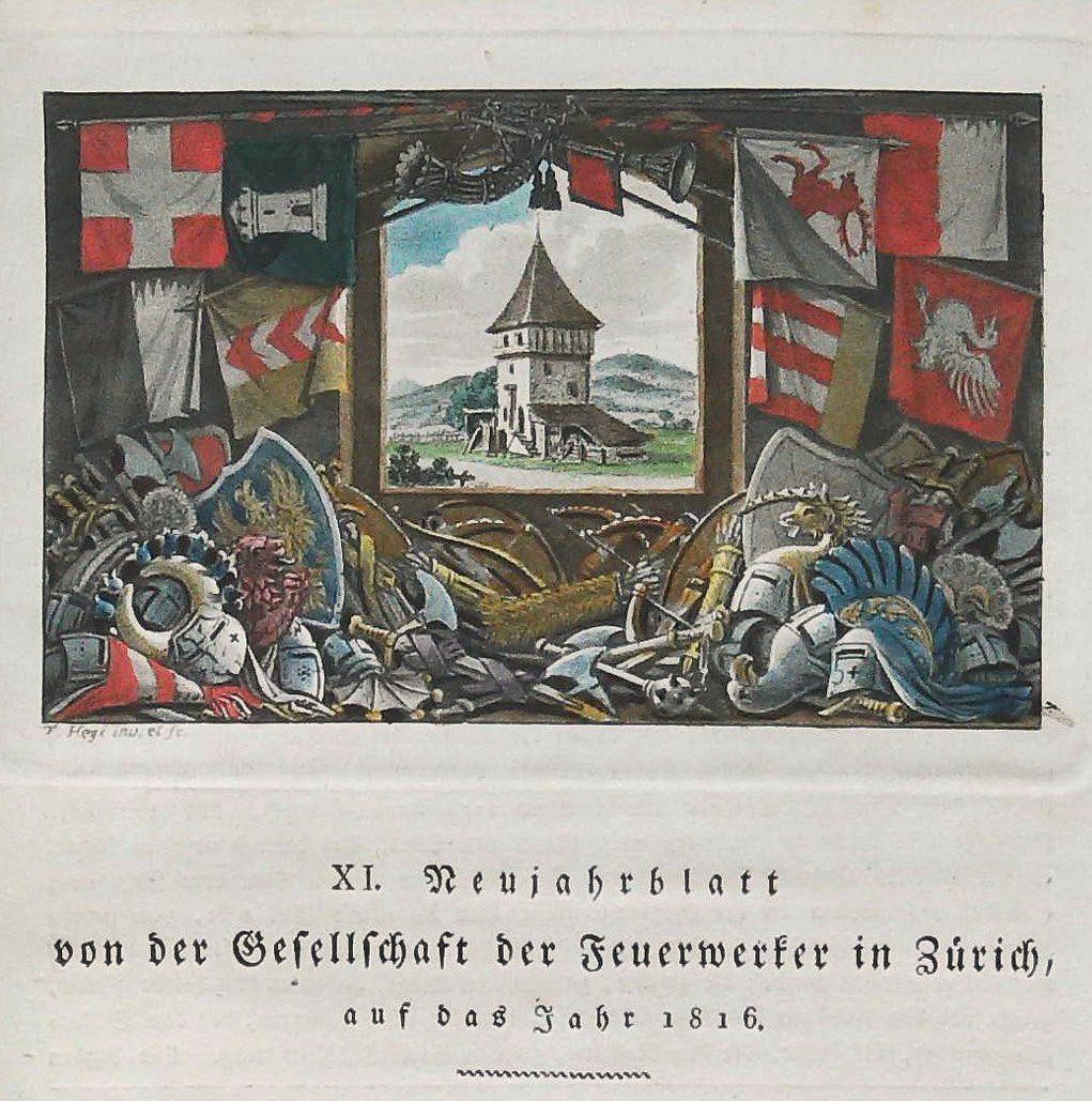 Libri: Bern Neujahrsblatt 1816 mit Plan und Ansicht – Usato da Rafz venduto da Helvet32
