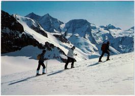 Zermatt - Aufstieg zum Triftgletscher mit Mischabelgruppe