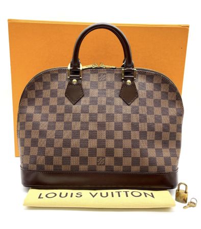 Louis Vuitton Alma Damier Ebene Handtasche guter Zustand