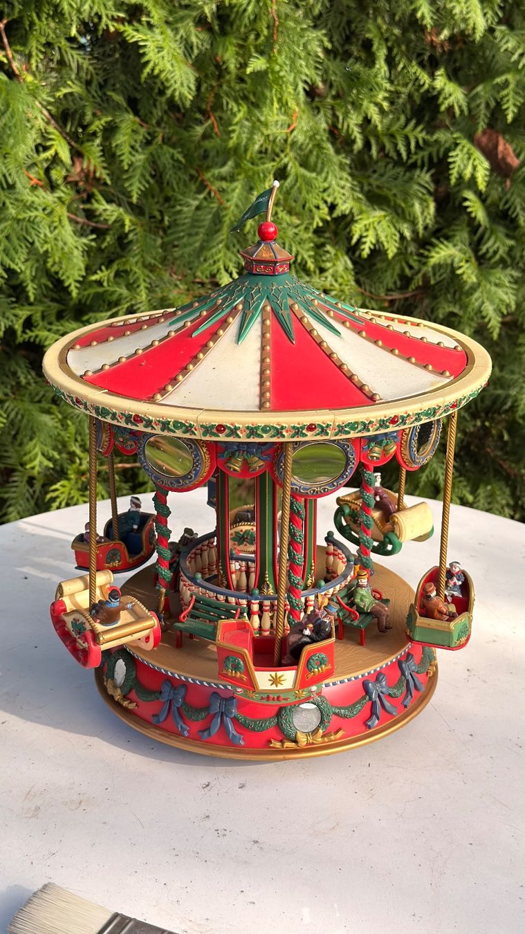 Giocattoli: Nostalgie Karussell, Weihnachtsdeko, Top! – Nuovo e nell'imballaggio originale da Roggwil /BE venduto da elegance45 3