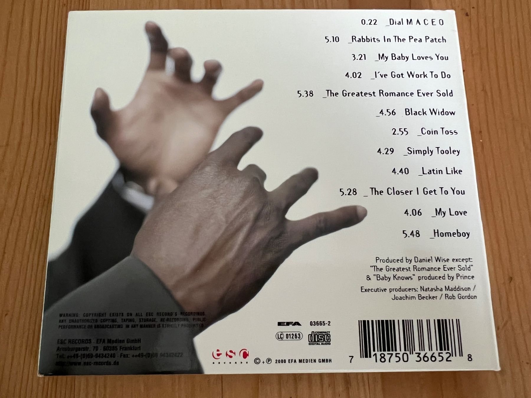 CD: Maceo Parker – Dial: Maceo – Usato da st.gallen venduto da sophiephie 2
