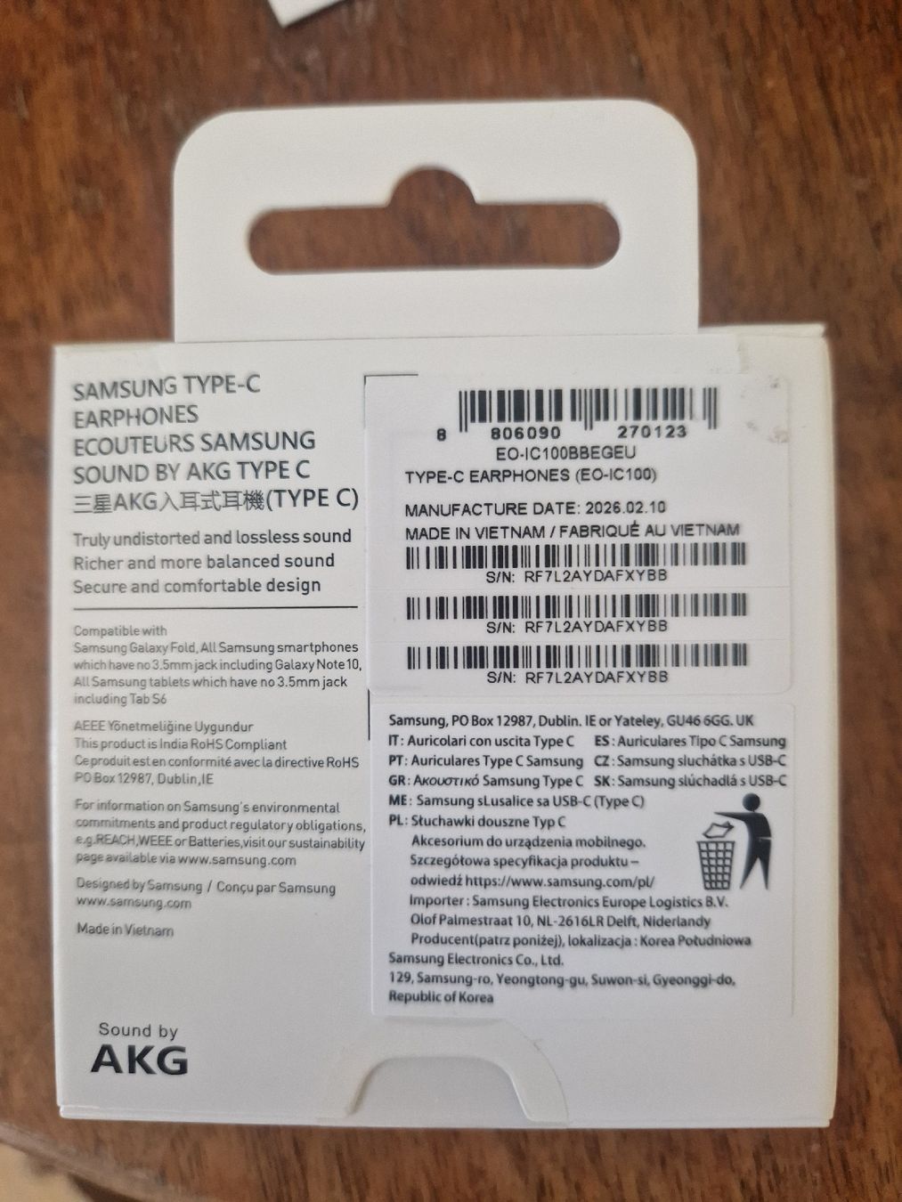 Samsung Kopfhörer: Écouteurs filaire samsung NEUFS – Neu und originalverpackt aus Denges von elo_2zgb 1