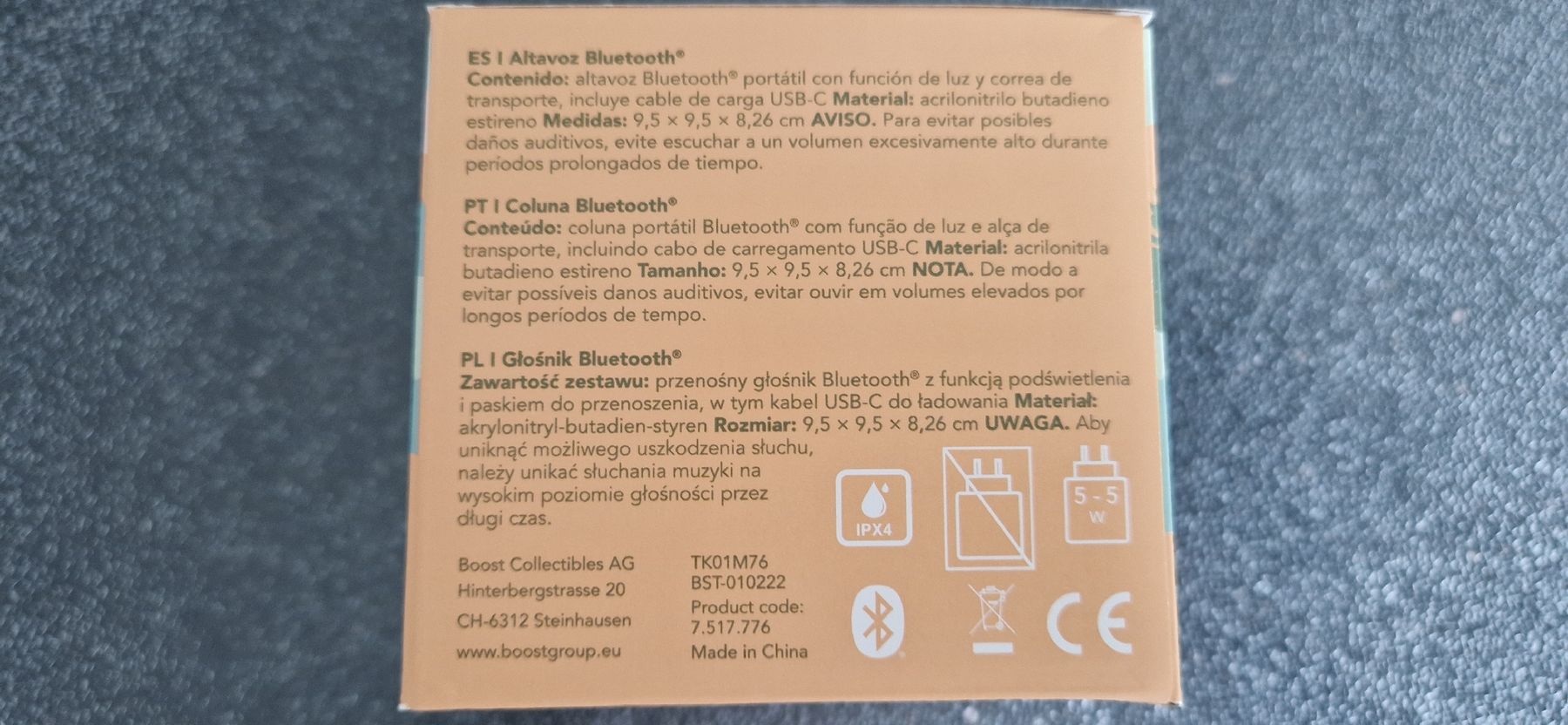 Casse acustiche: neuer Bluetooth Speaker – Nuovo e nell'imballaggio originale da Wiesendangen venduto da Stregolina 2