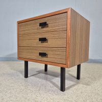 1970 Nachttisch Bedside Table Kommode Schubladenkommode
