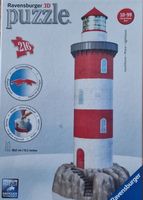 Ravensburger 3D Puzzle Leuchtturm, 216 Teile, komplett!