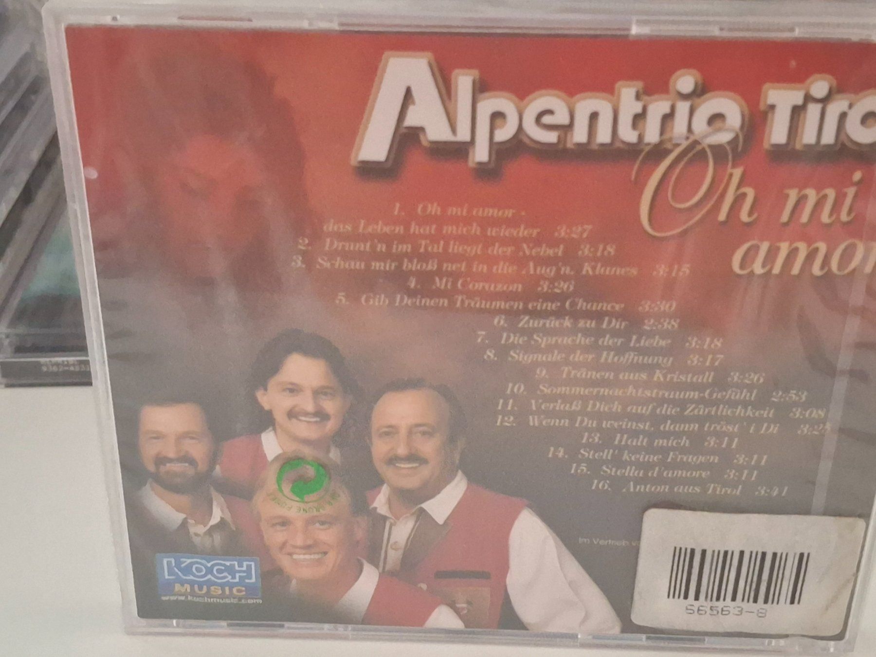 CD: CD Alpentrio Tirol - Oh mi amor – Usato da Aarberg venduto da Jackup1 1
