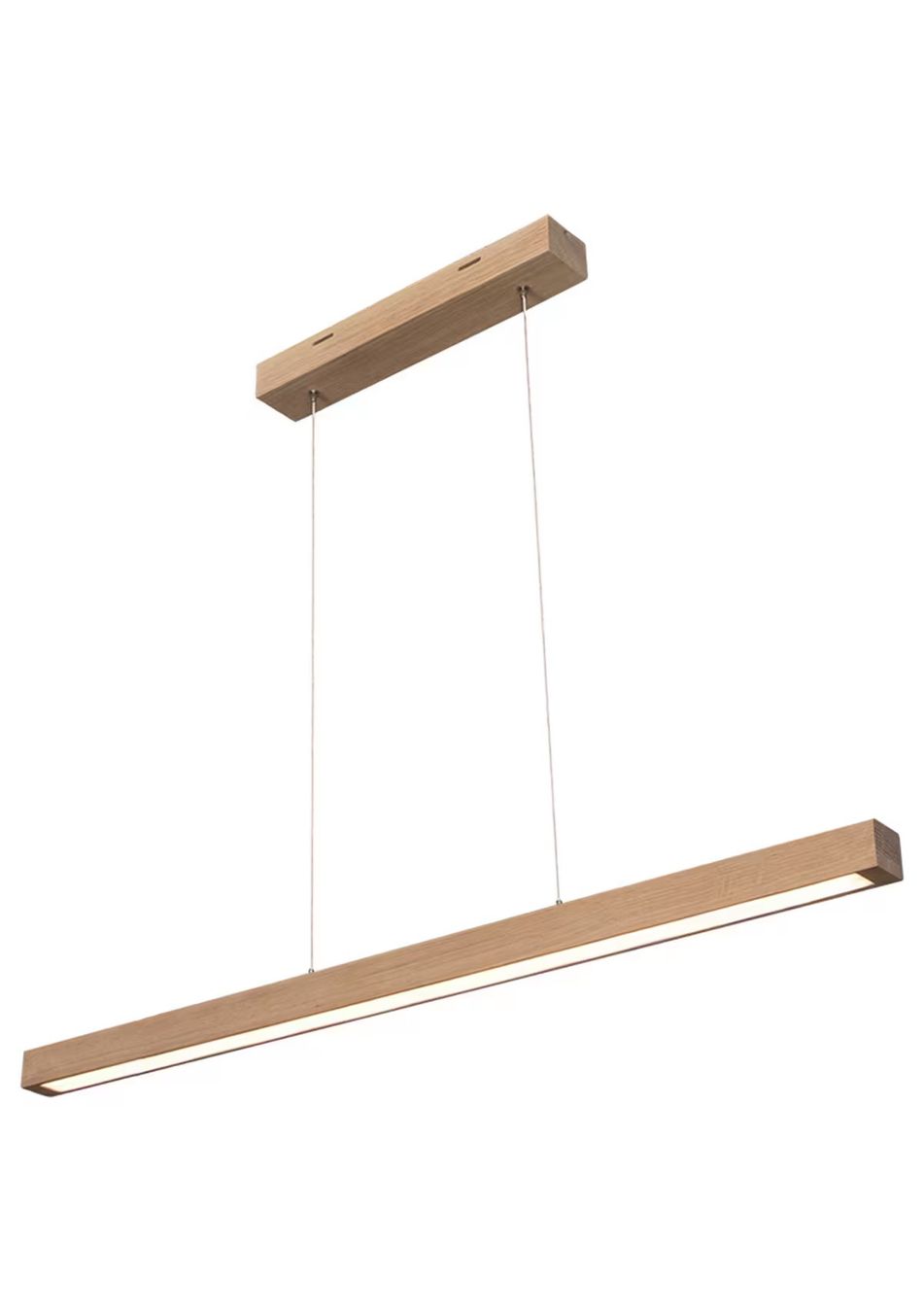 Lampadari & plafoniere: Dieter Knoll LED Pendant Light Solid Oak 120 cm – Usato da Zollikerberg venduto da luc_q6bs