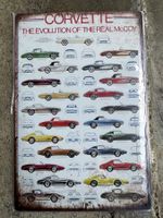 Chevrolet corvette c1 c2 c3 Oldtimer classic evolution