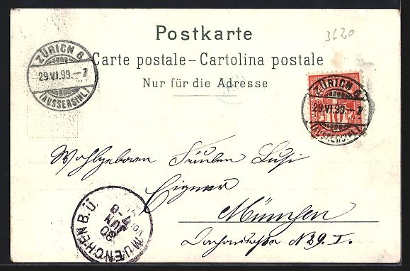 Cartoline postali: Litho Aescher-Wildkirchli, Appenzellerin – Usato da Berlin venduto da bartko-reher 1