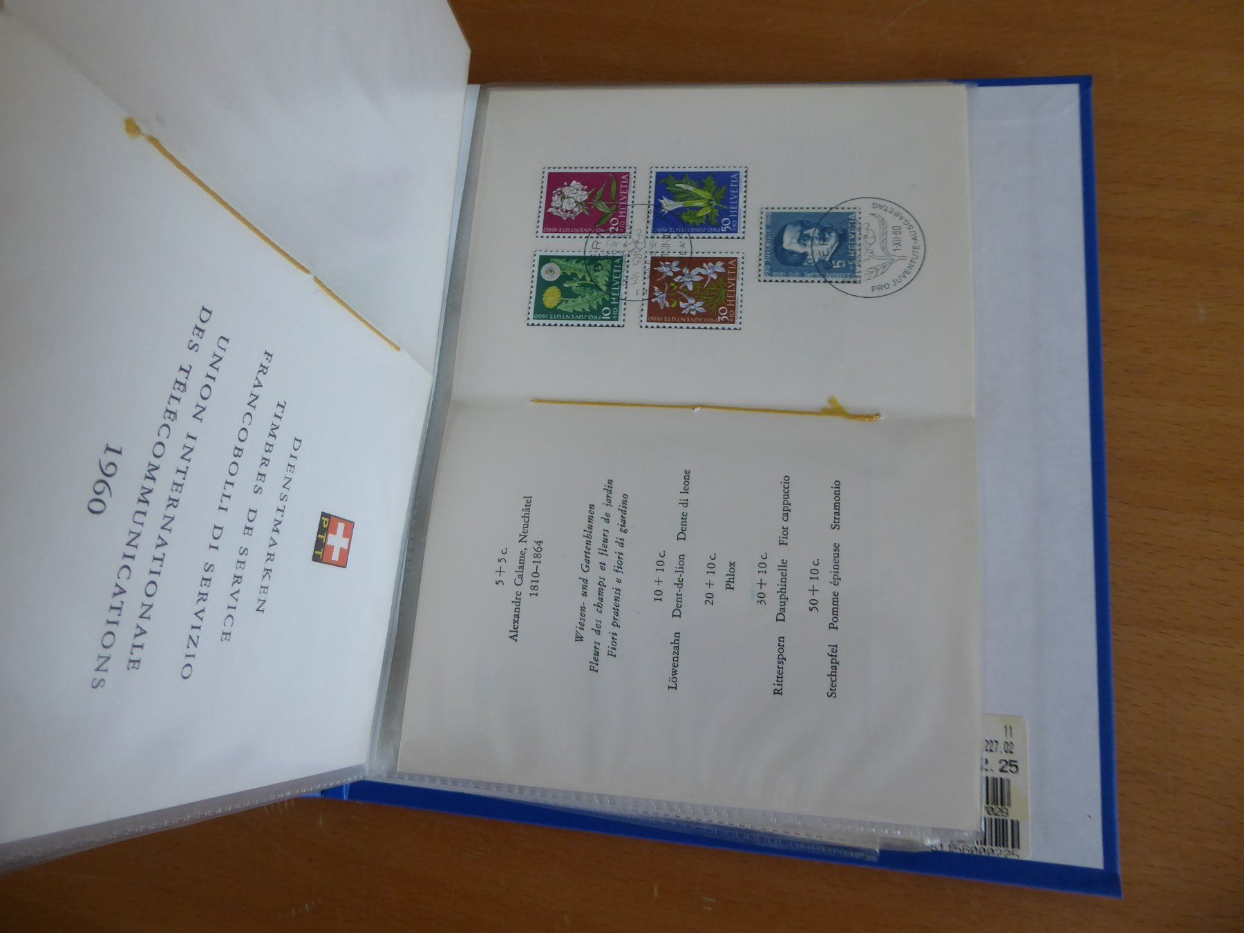Tutti i francobolli: Posten PTT Folder Schweiz mit viel Inhalt – Usato da Rothrist venduto da swisstools 2