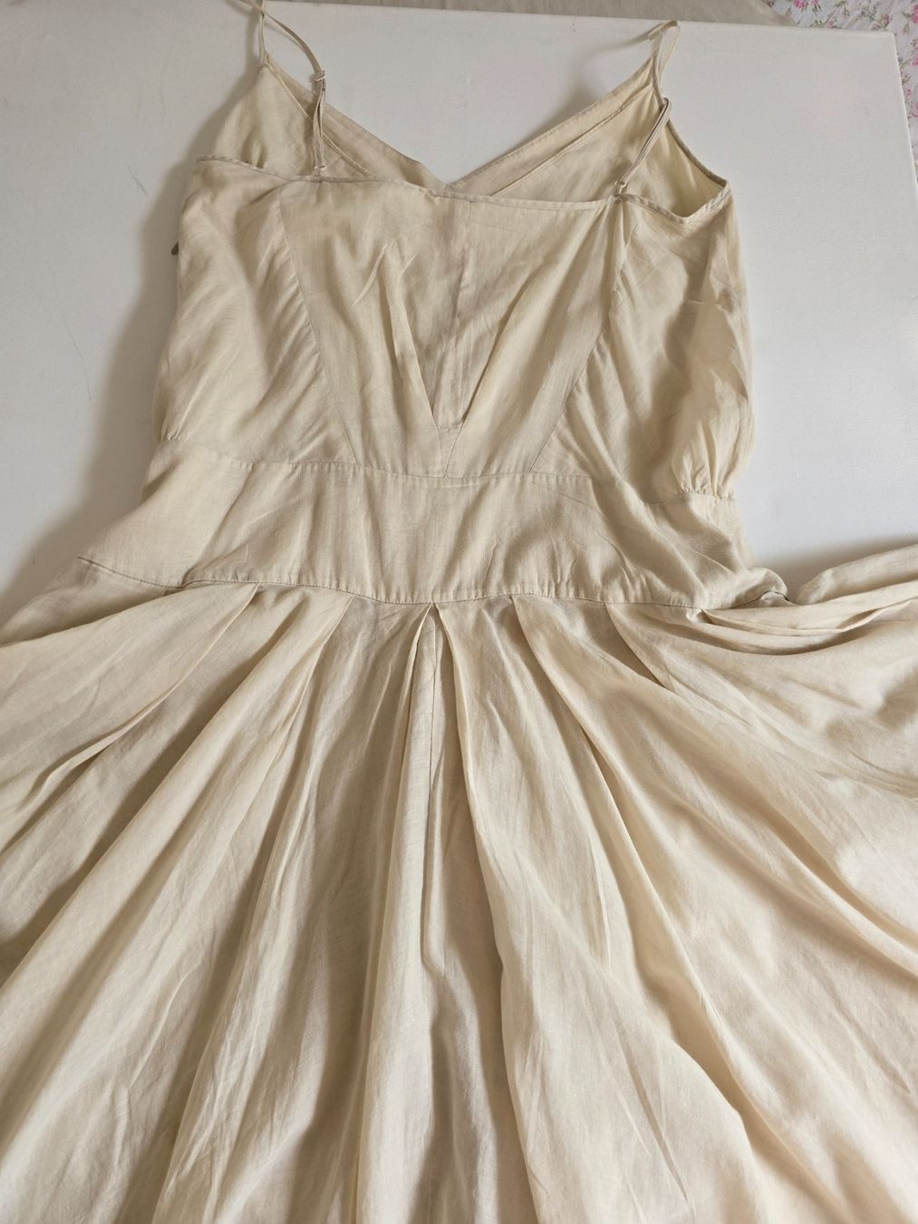 Kleider: Robe d'été crème taille S/M, cotton – Gebraucht aus Pully von Kadiyac 1