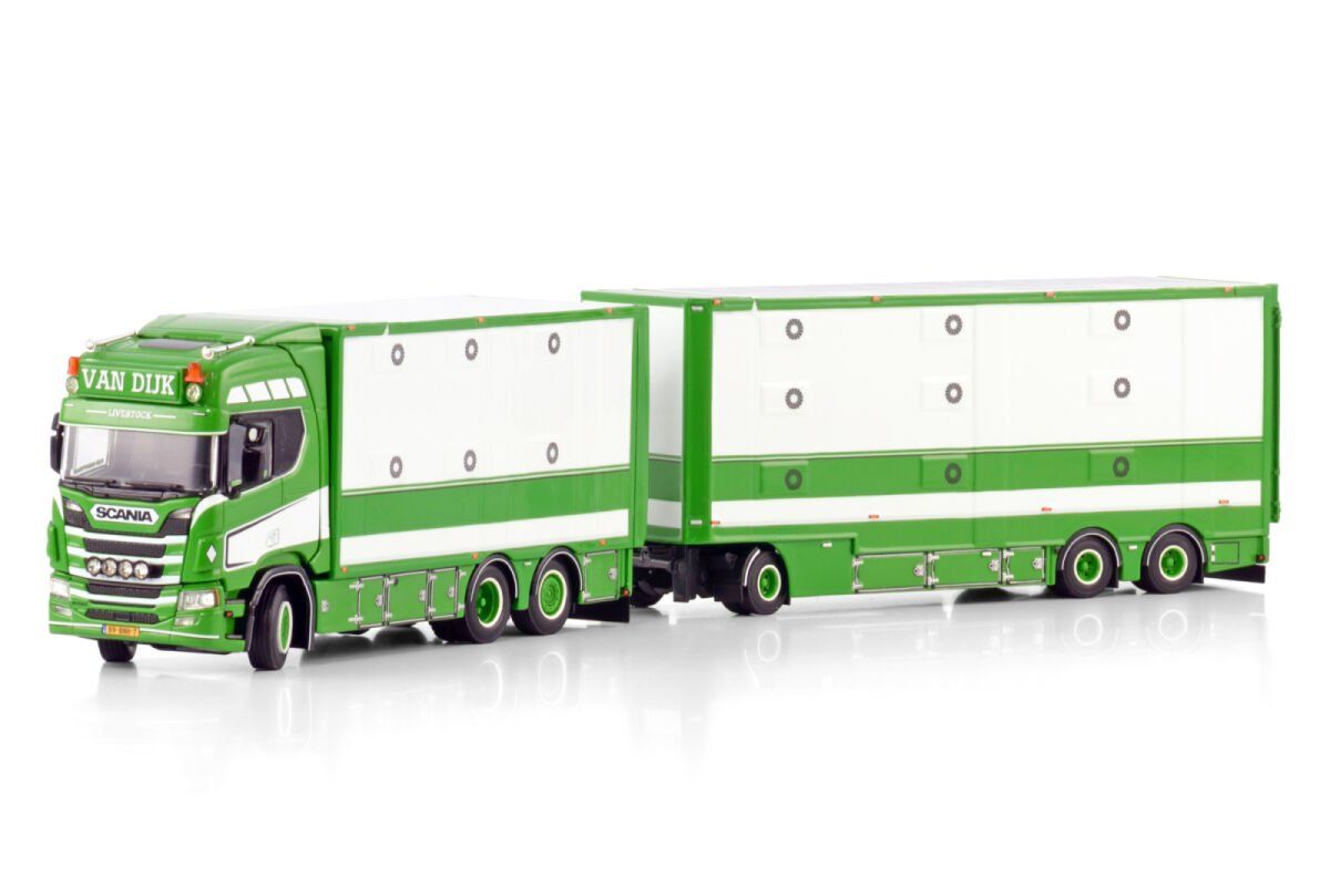WSI Models Kit di modellismo & Modellini statici: WSI 01-4094 Scania Livestock van Dijk – Nuovo (secondo la descrizione) da Dagmersellen venduto da FBM-Bacheli