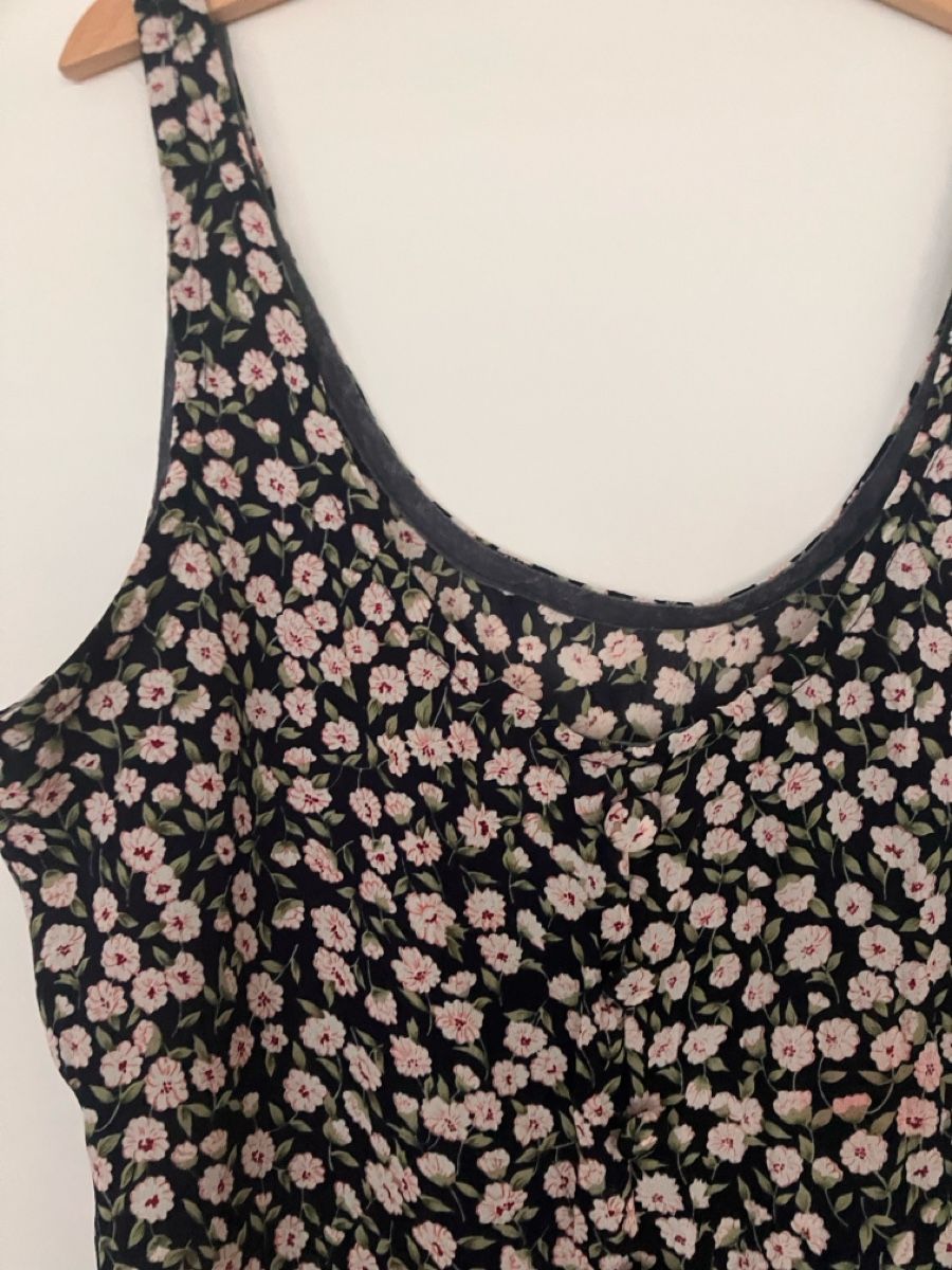 Kleider: Vintage Maxikleid Blumenmuster Grösse M  – Gebraucht aus Olten von uhluh 5