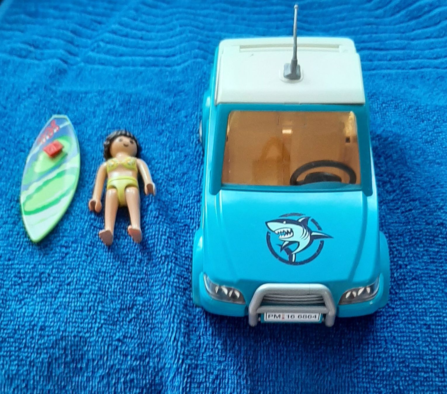 Statuette: Playmobil Surferin mit Auto – Usato da Breitenbach venduto da mvd_2brc