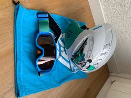 Kids Ski Helmet & Goggles