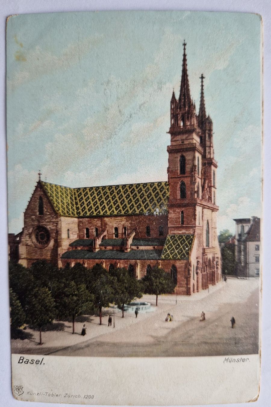 Cartoline postali: Basel Münster 1899 rar – Nuovo (secondo la descrizione) da Melchnau venduto da Fishel