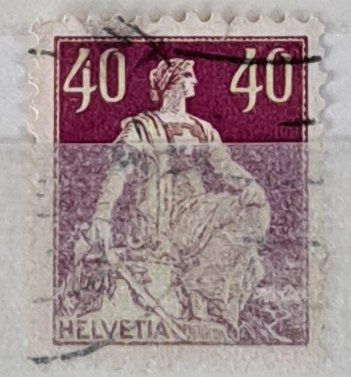 Tutti i francobolli: Timbre suisse - Année 1925 03 Idée cadeau, collectionneur – Usato da Genève venduto da SIPG-Dom_S