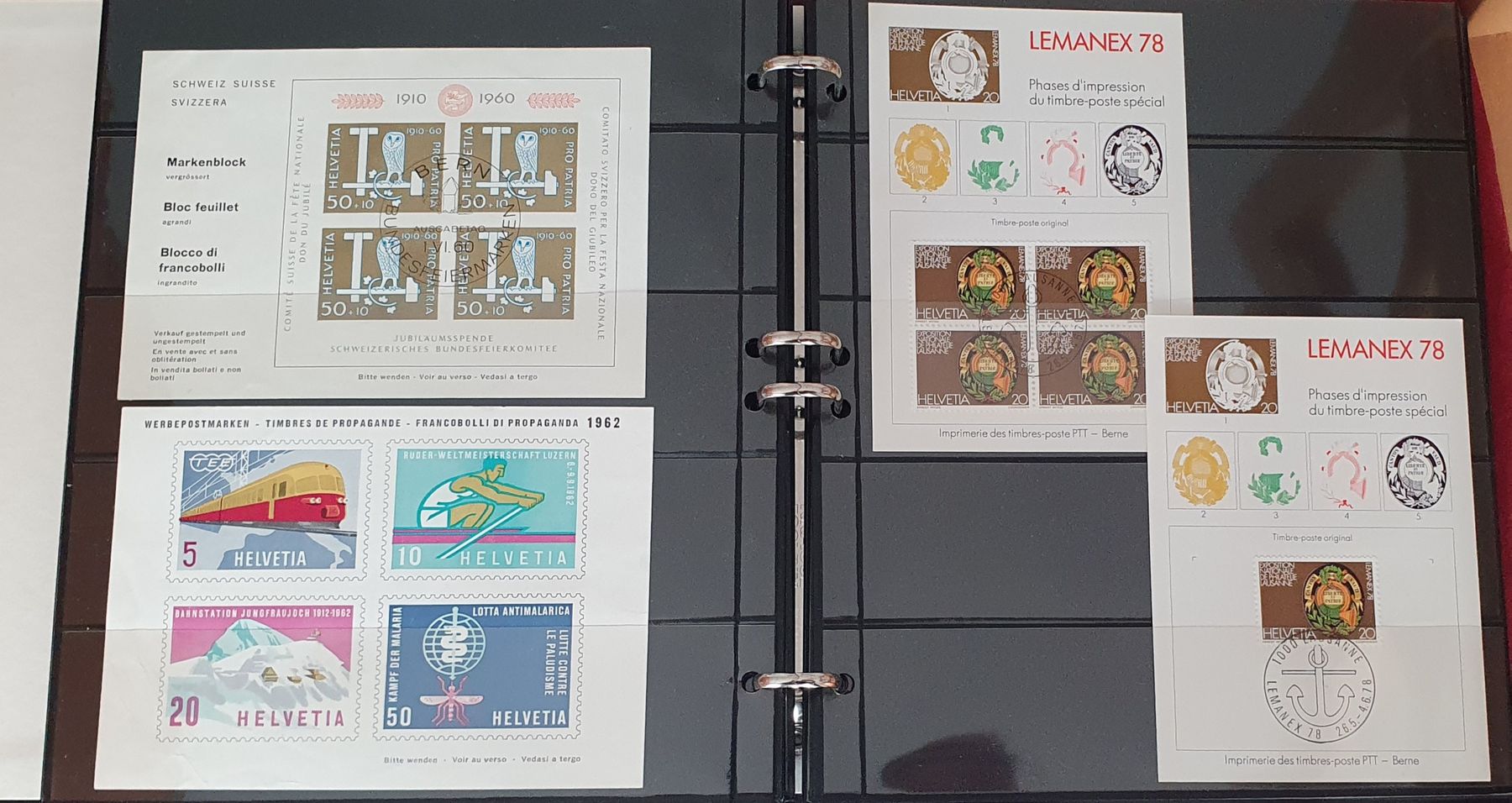 Alle Briefmarken: Album mit Briefmarken Schweiz – Gebraucht aus Kreuzlingen von Rschweiz1 8
