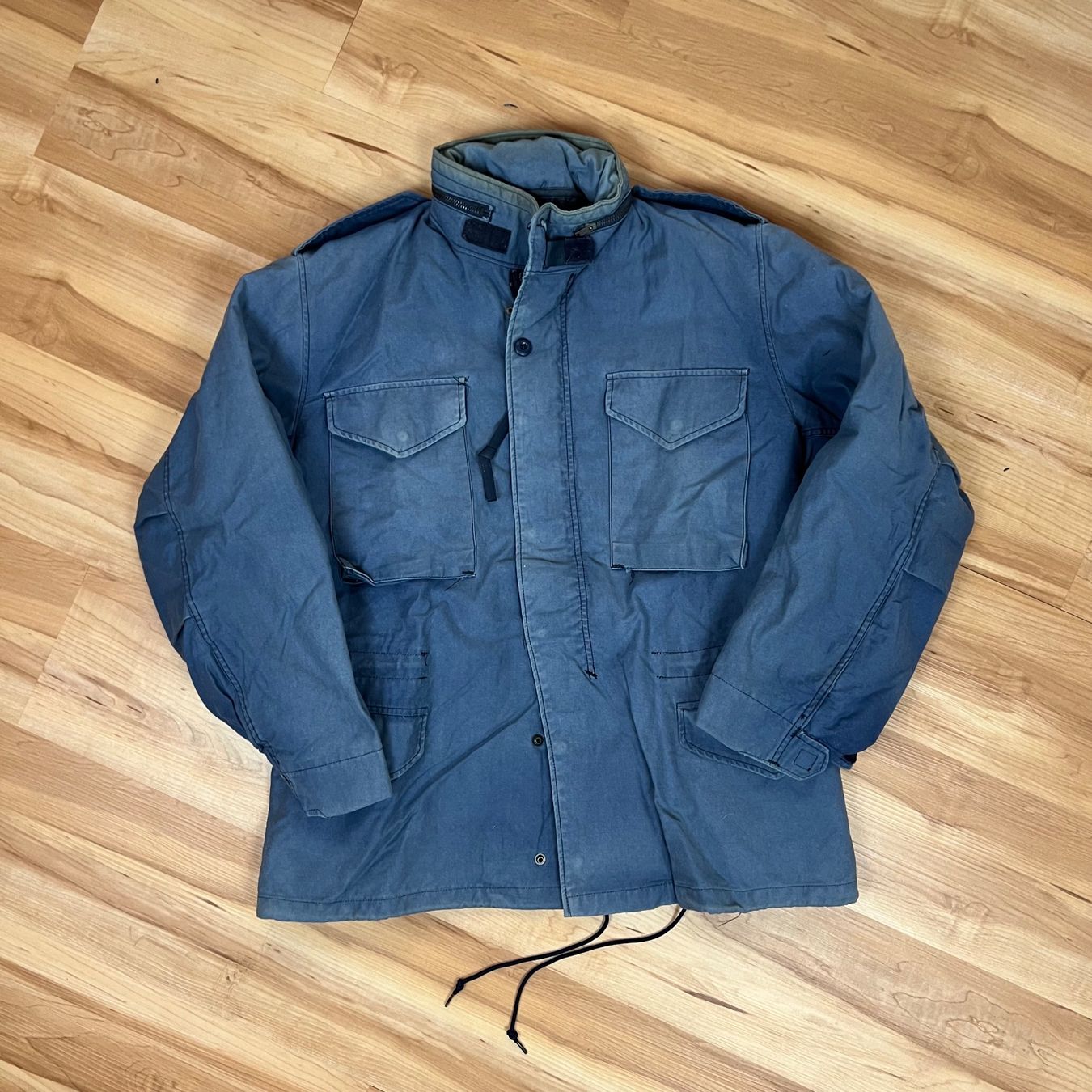 Vintage Alpha Industries 80s M65 US-Army Field Jacket (Gebraucht 