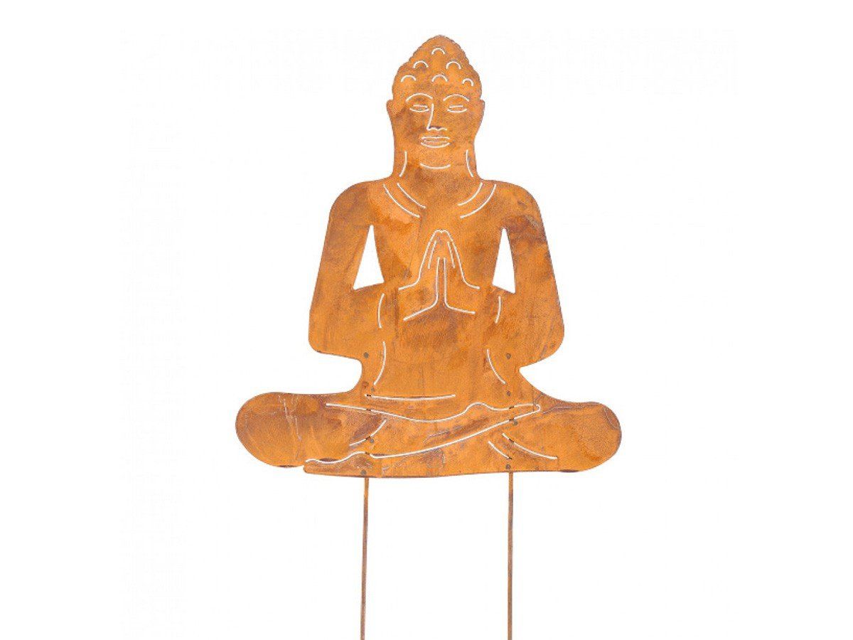 Tutte le decorazioni: Buddha Gartenstecker Rost H96cm – Nuovo e nell'imballaggio originale da Matzendorf venduto da Gartendeko-Shop 2
