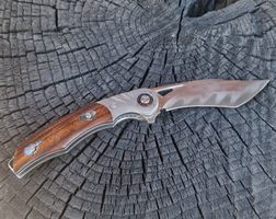 Damast klappmesser