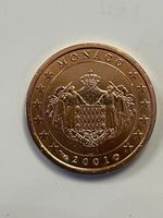 Monaco 2001 - 1 Cent Münze