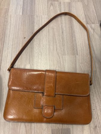 Lotto di 6 borse da donna in pelle vintage