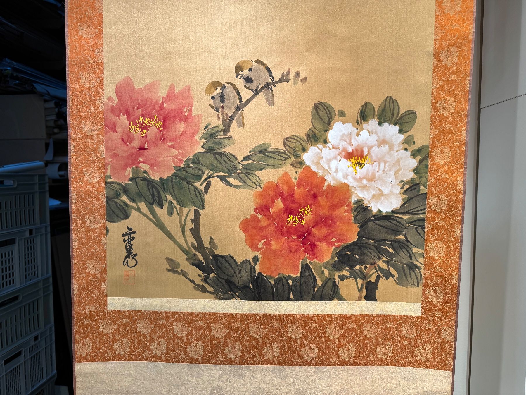 Foto & Immagini: Rollbild Japan Kakejiku „Suzume" – Usato da Bern venduto da mbtiti 4