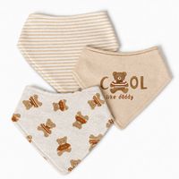 NEU- 100% Baumwolle Baby Lätzchen 3er Set