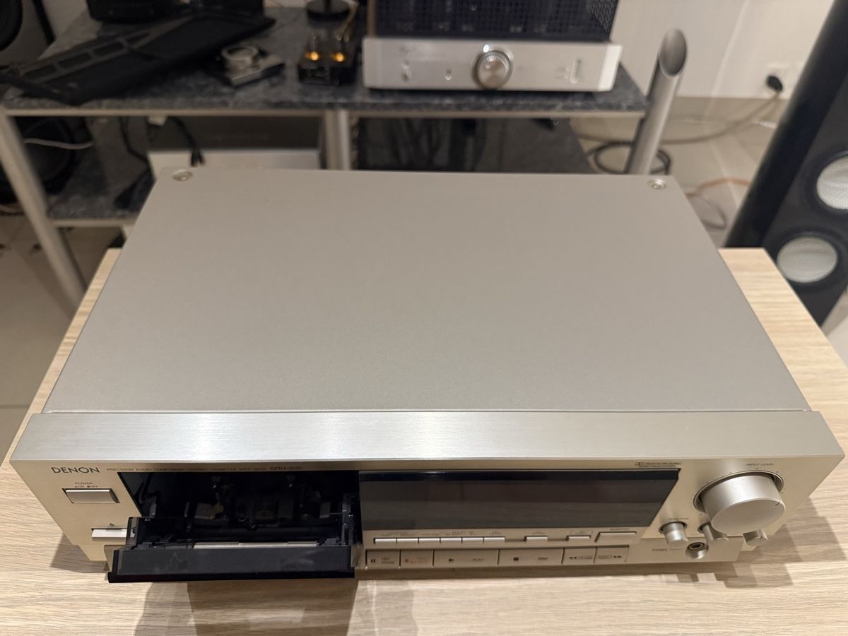 Denon Registratori: DENON DRM-800 3-Head Cassette Deck Silver – Difettoso da Veyrier venduto da mus_d768 3