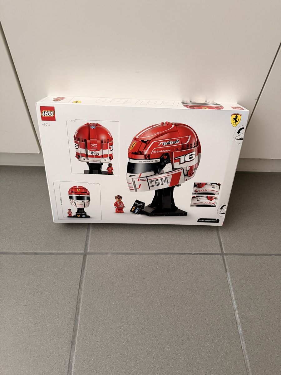 Lego Baukästen: Lego Helm Charles Leclerc – Neu und originalverpackt aus Zürich von mic_v2gm 1