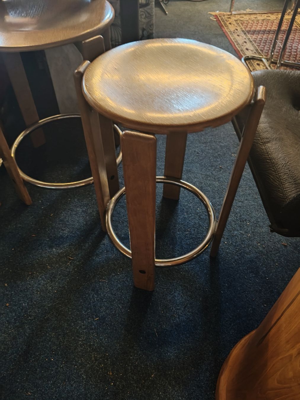 Dietiker Sedie: Dietiker 2Stühle und 1 Hocker  – Usato da Zwingen venduto da inf_2blh 4