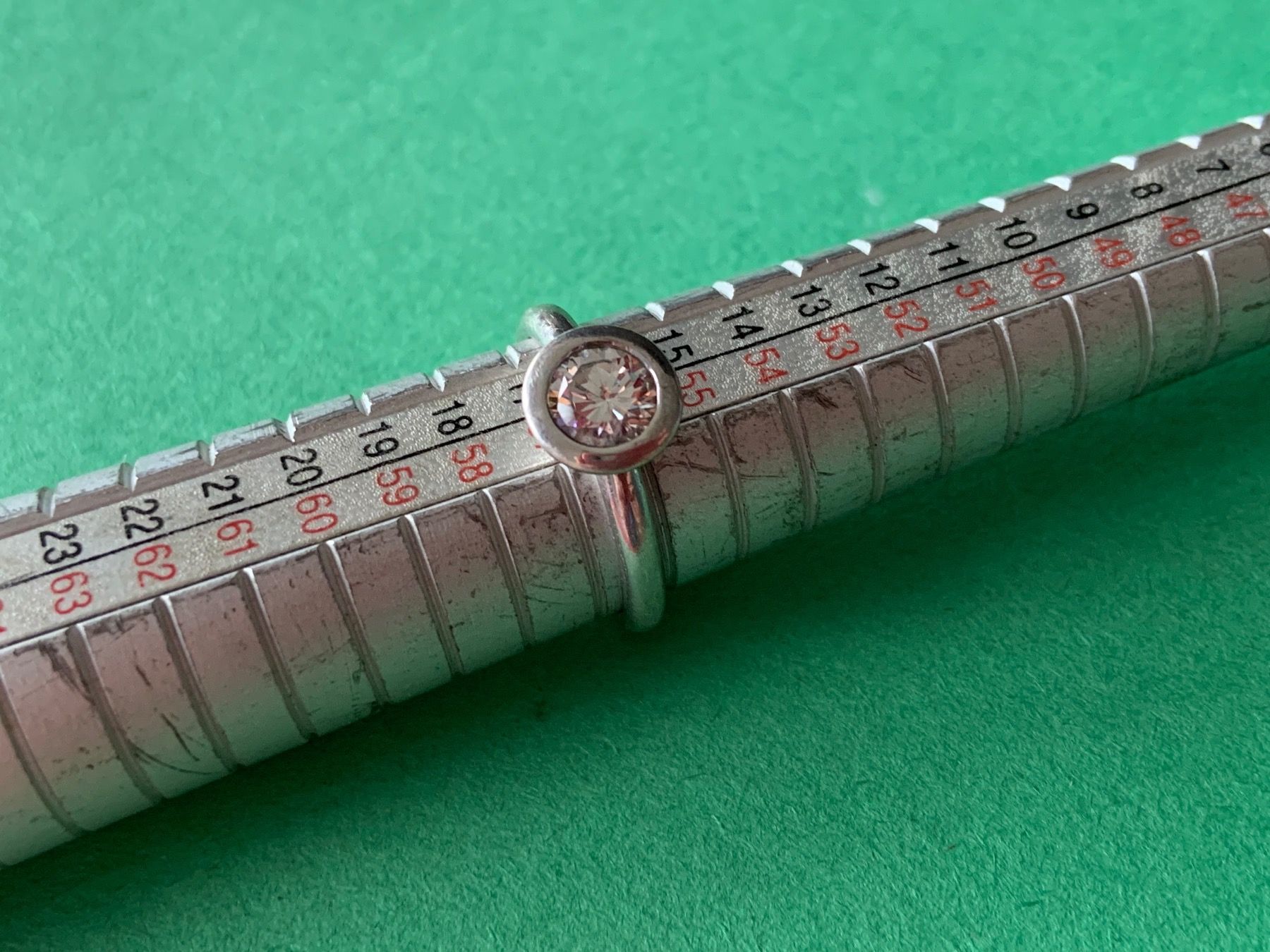 Anelli: Silberring rundes Auge (56) – Usato da Laufen venduto da Bellebellezza 3