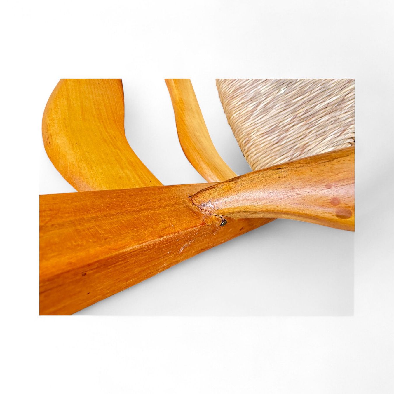 Poltrone: Tessiner Sessel, 2er Set // Holz & Geflecht – Usato da Schinznach-Dorf venduto da mix 7