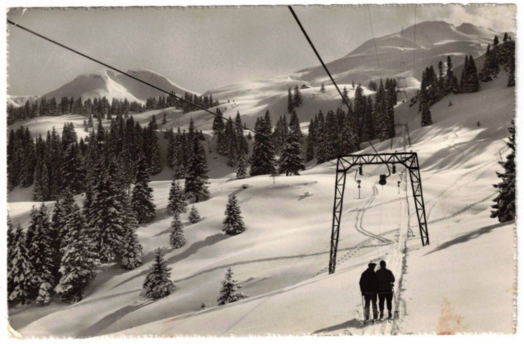 Cartoline postali: Stoos - Skilift Klingenstock – Usato da Binningen venduto da Mountainrider